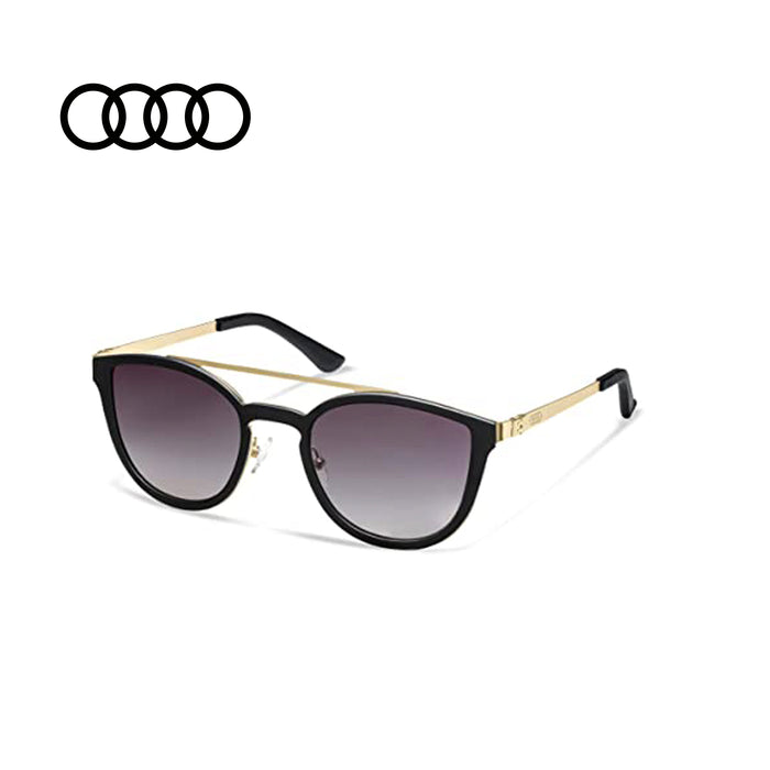 Audi Womens Sunglasses, Black/Gold (3112000200)