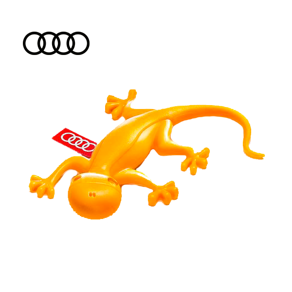 Audi Gecko Air Freshener, Yellow