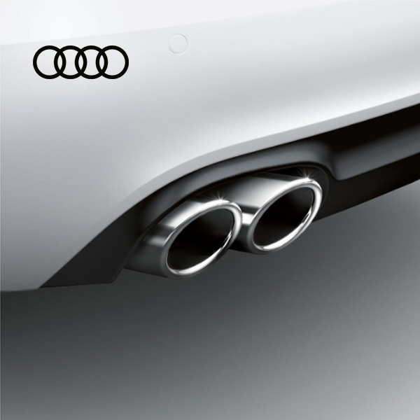 Audi A6 (2009 - 2011) Sport Tailpipe Trim