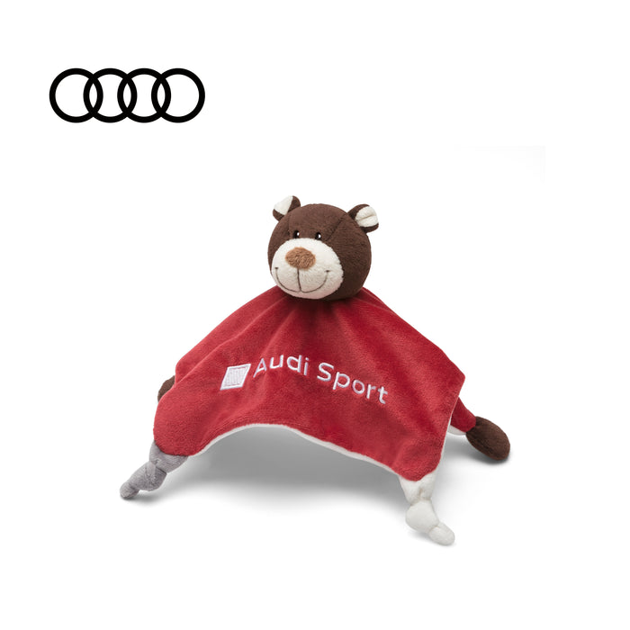 Audi Motorsport Bear baby blanket