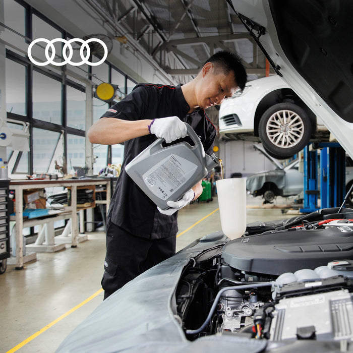Audi in-between oil change service