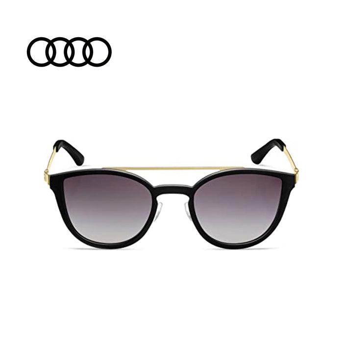 Audi Womens Sunglasses, Black/Gold (3112000200)