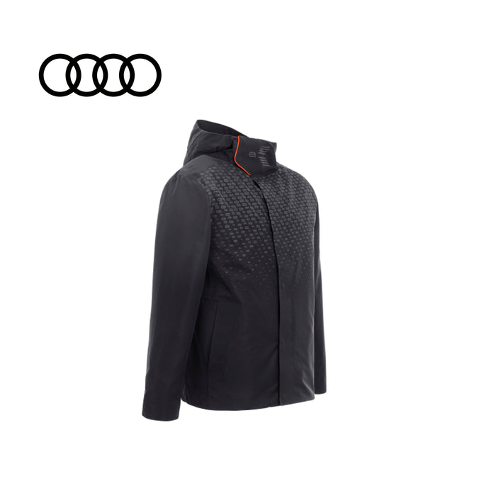 Audi e-tron reflective logo mens jacket
