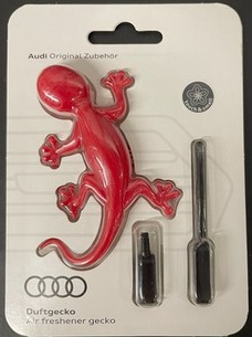 Audi Gecko Air Freshener, Red (85H087009F)
