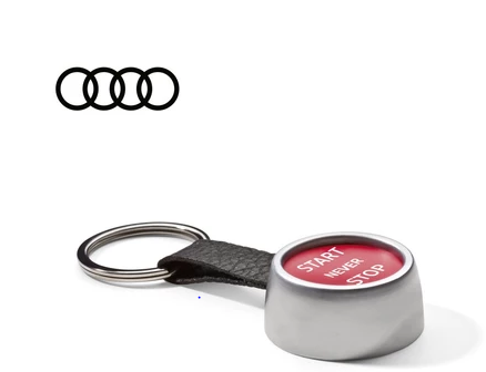 Audi Sport Start/Stop Button Key Ring, 3181800200