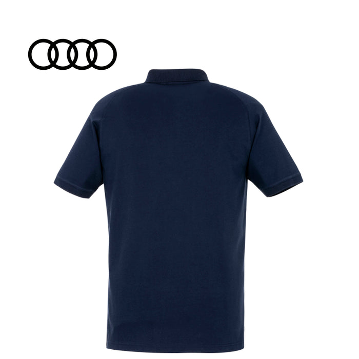 Audi Mens Polo Shirt, Navy