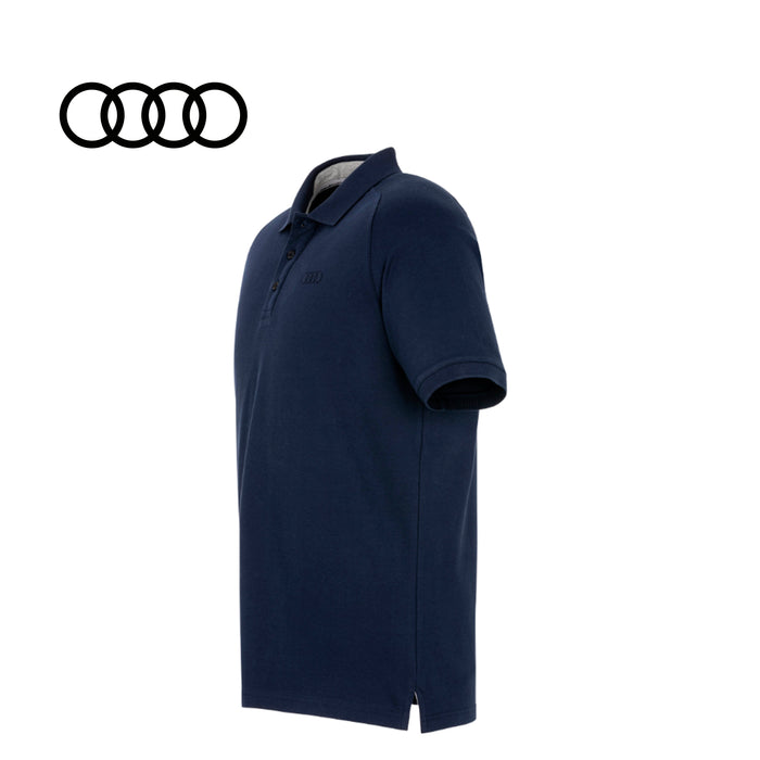 Audi Mens Polo Shirt, Navy
