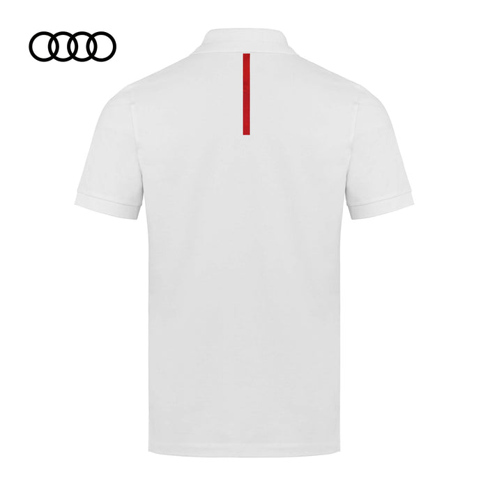 Audi Sport Poloshirt, Mens, White