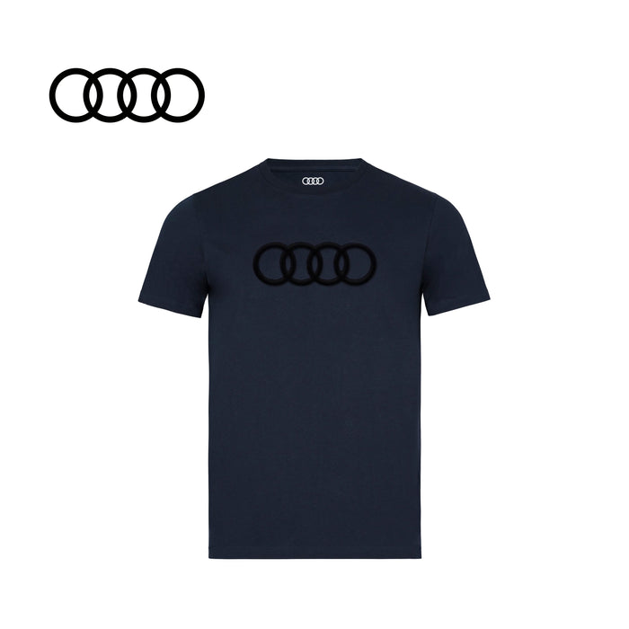 Audi Rings T-shirt, Dark Blue