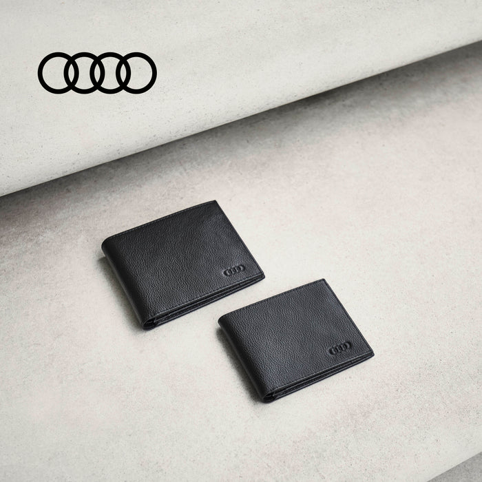 Audi Small Leather Wallet, Men