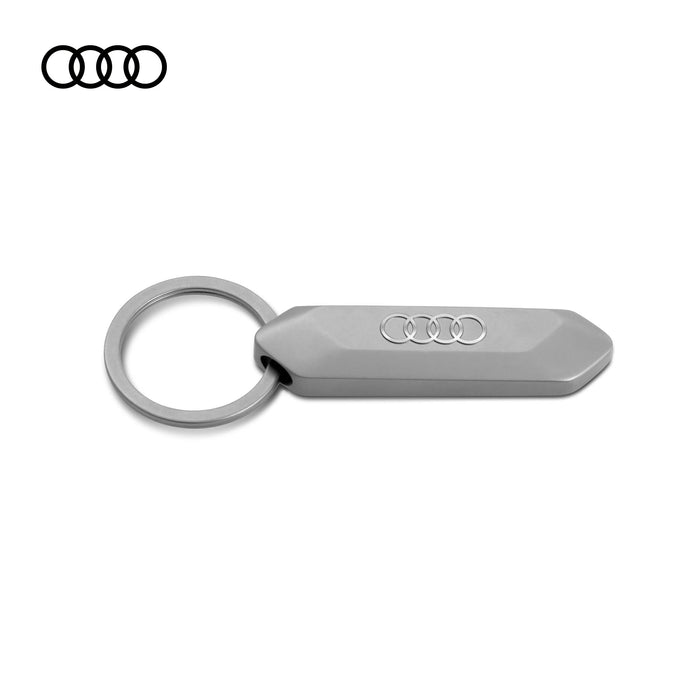 Audi Keyring Stainless Steel, Silver (3182100400)