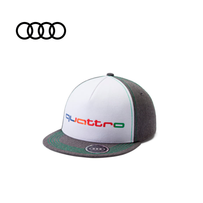 Casquette Audi Quattro 45.4 Grise issue de la Collection Officielle Audi Casquette Audi Quattro 45.4 Grise issue de la Collection Officielle Audi