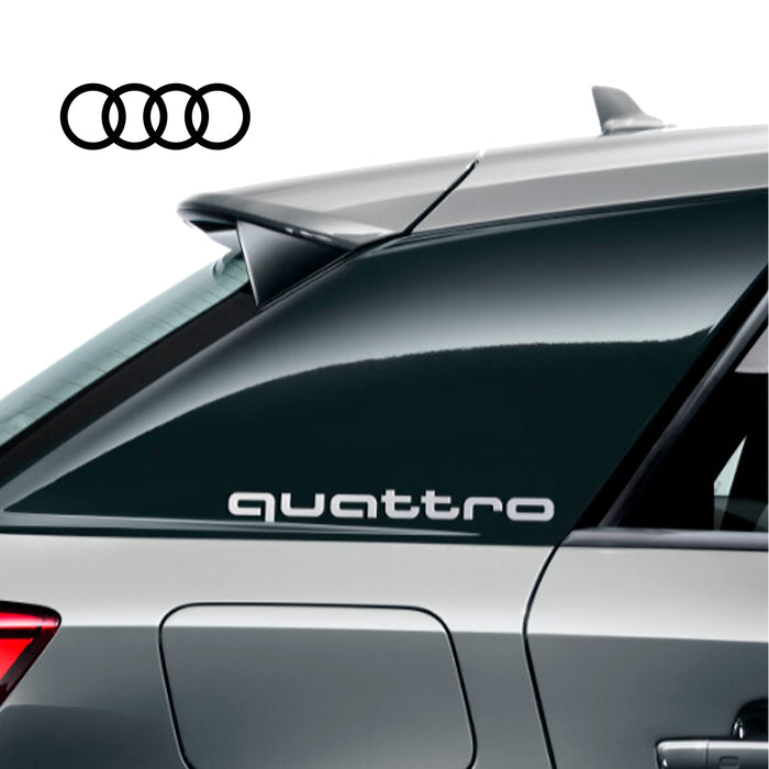 Audi quattro Decorative Film