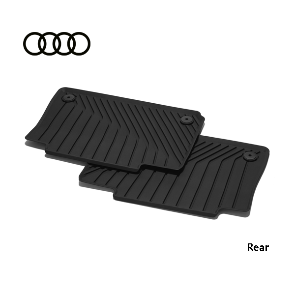 Audi A8L All Weather Floor Mats (Front 4N2061501 041/ Rear 4N4061512  041)