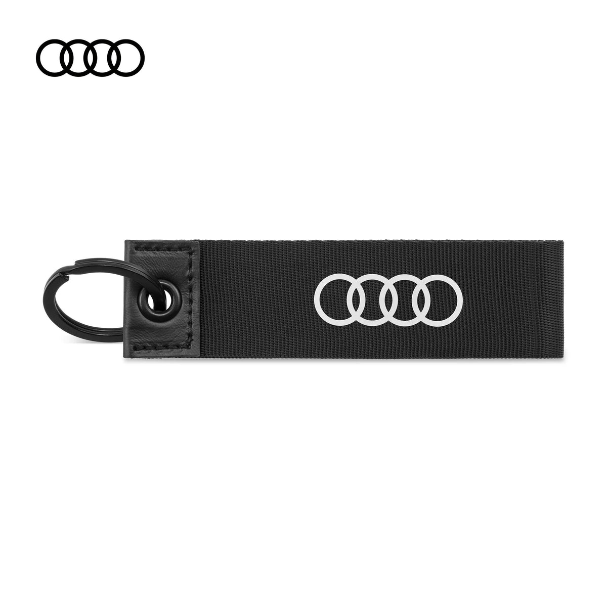 Audi Key Ring Black, 4 Rings — Audi Flagship Store