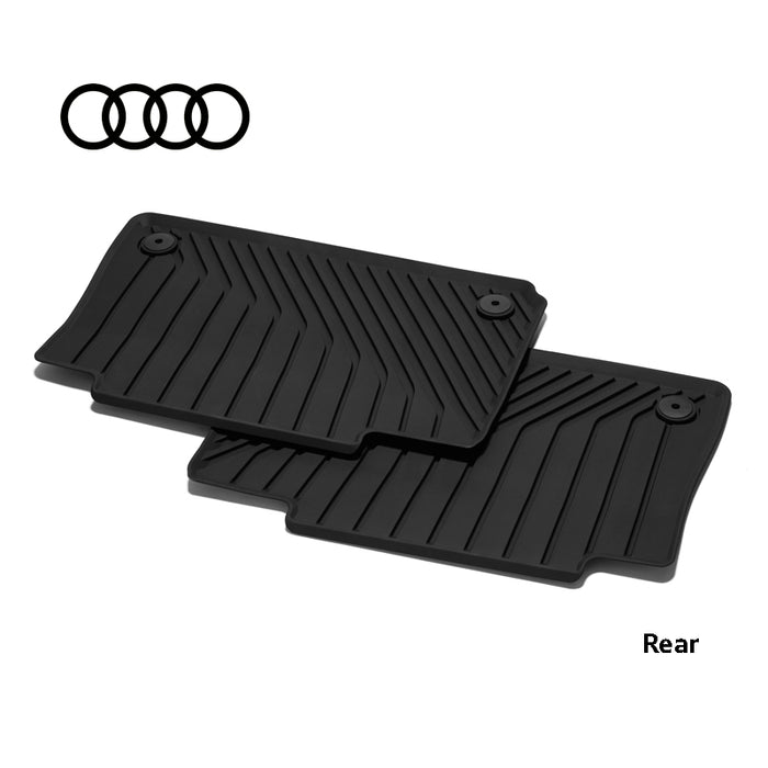 Audi A5 All Weather Floor Mats (Front 8W8061501A 041/ Rear 8W0061511 041)