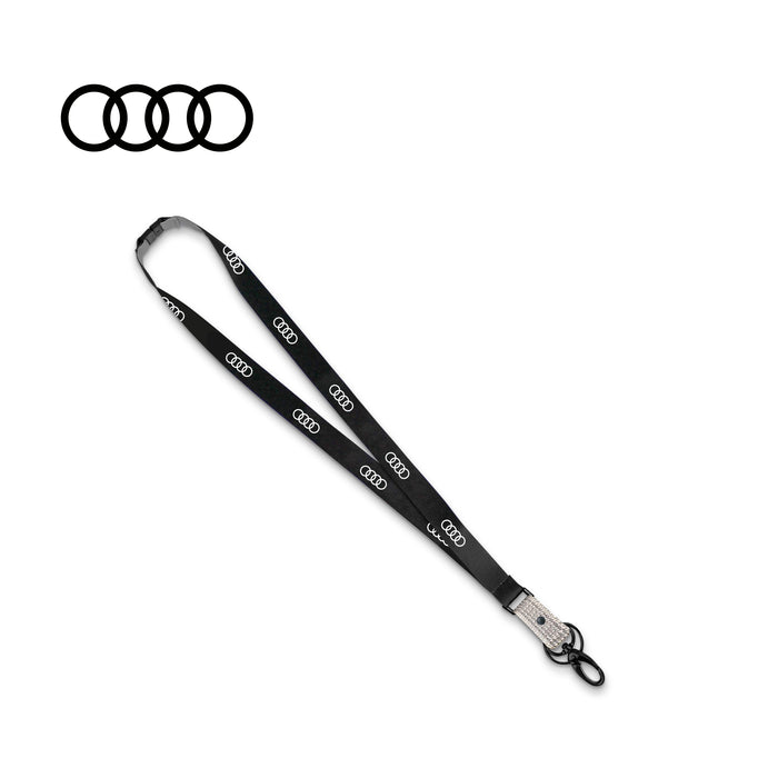 Audi Black Lanyard