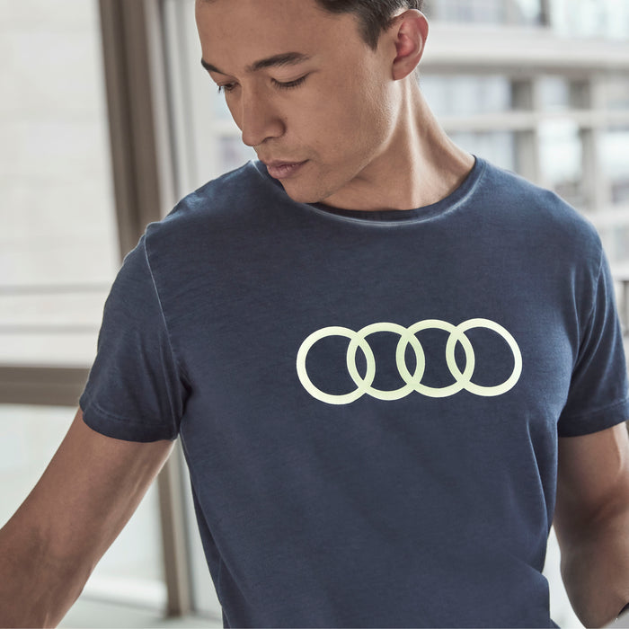 Audi T-shirt, blue (3132000412 - 415)
