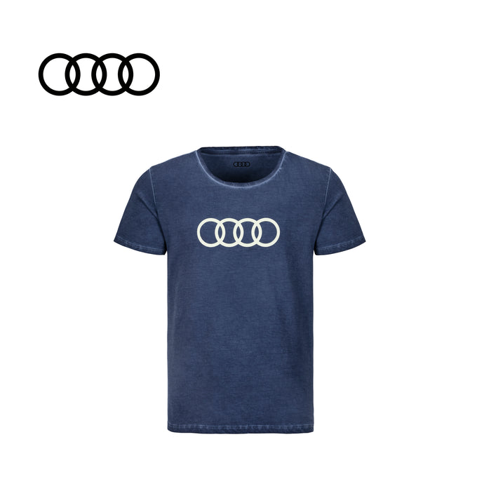 Audi T-shirt, blue (3132000412 - 415)
