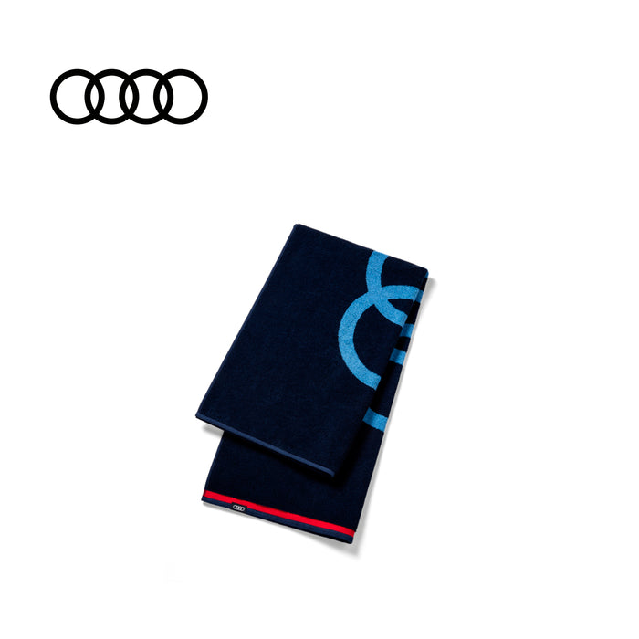Audi Towel, Dark blue