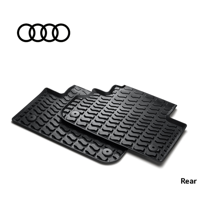 Audi Q5 All Weather Floor Mats (Front 80C061501 041/ Rear 80A061511 041)