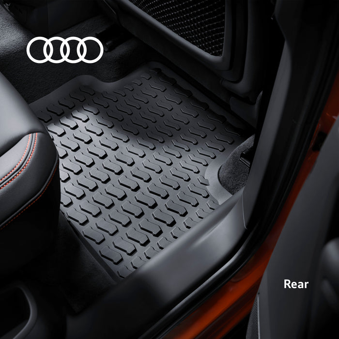 Audi Q8 All Weather Floor Mats (Front 4M8061501A 041/ Rear 4M1061512  041)