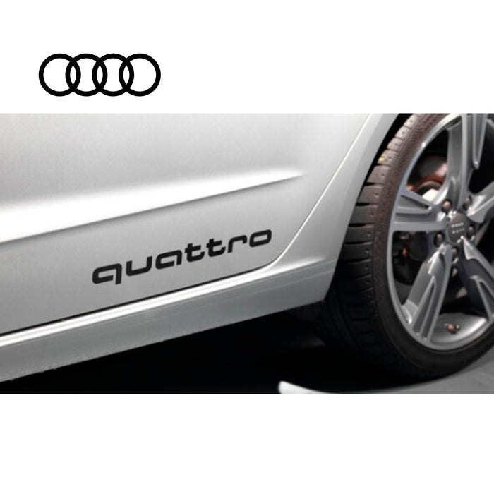 Audi quattro Decorative FIlm - Door Sill