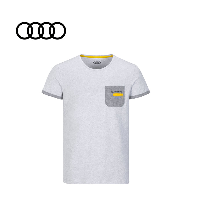 quattro T-shirt, light grey